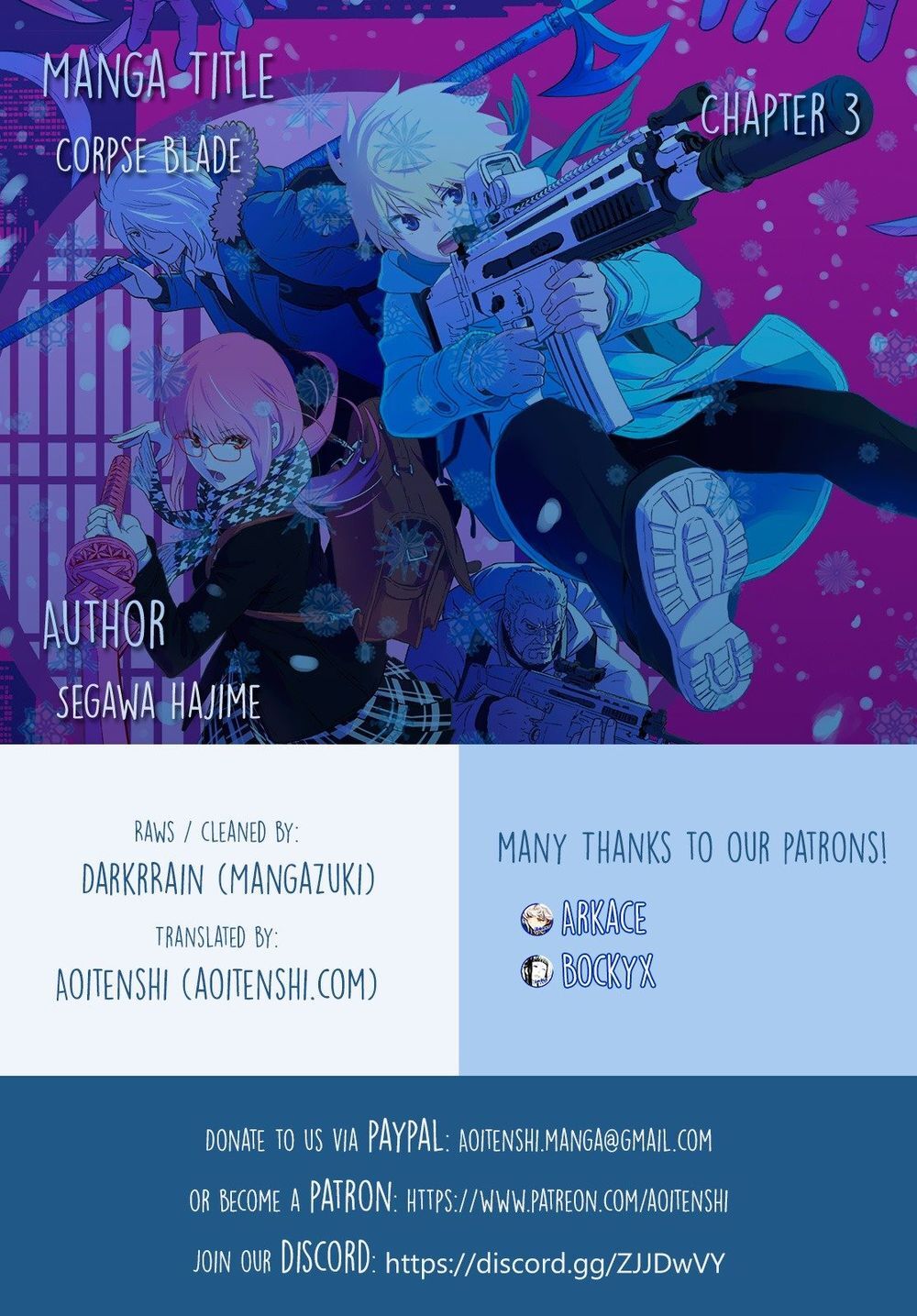 Shikabane-Gatana Chap 3 - Next Chap 4