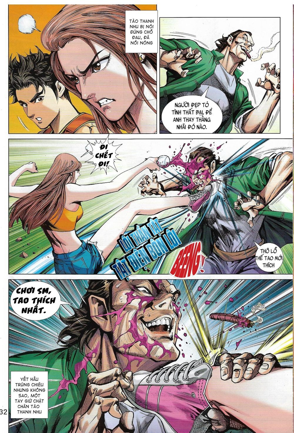 Long Hổ 5 Thế 3 Thế Cừu Chap 2 - Next Chap 3