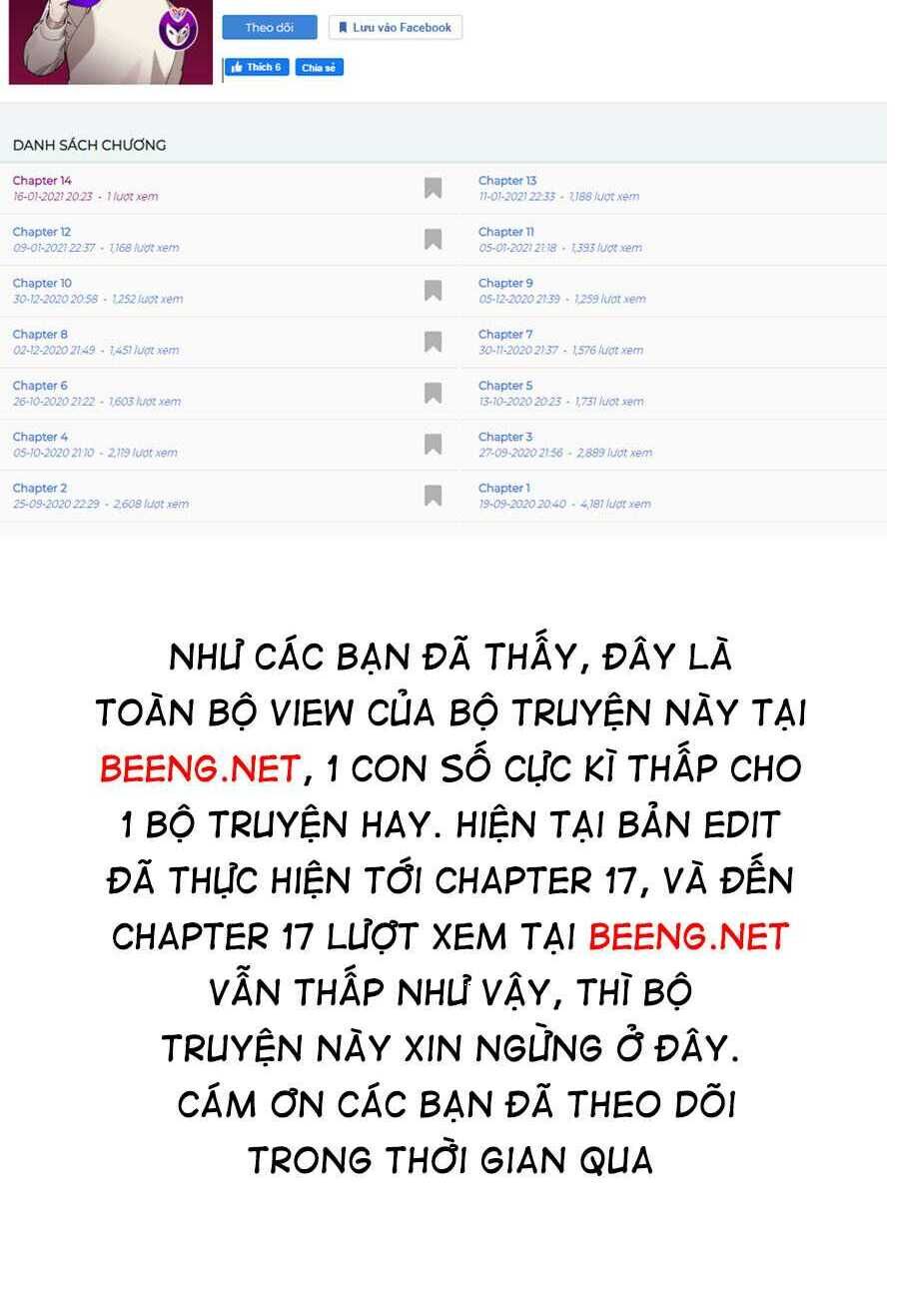Xếp Hạng Bắt Nạt Chap 14 - Next Chap 15