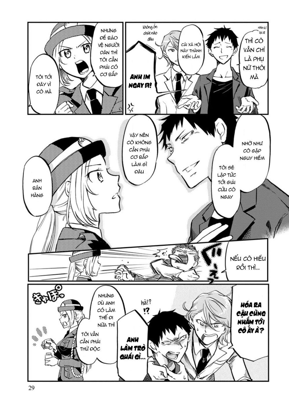 Policewoman And Assassin Chap 4 - Next Chap 5