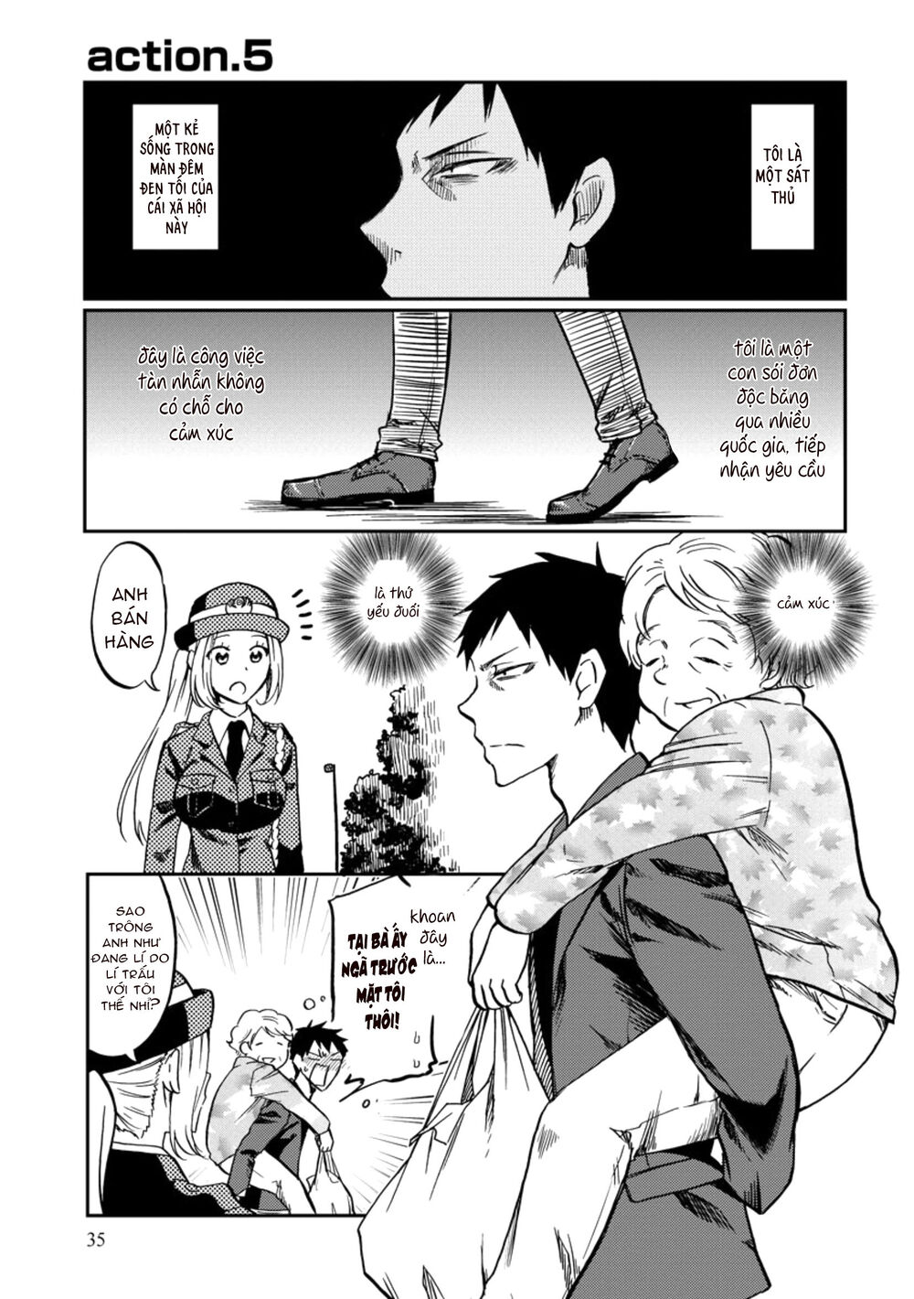 Policewoman And Assassin Chap 5 - Next Chap 6