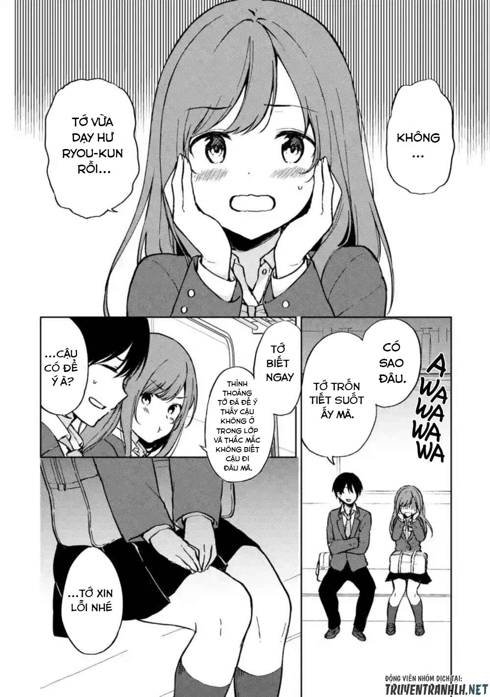 Chikan Saresou Ni Natteiru S-Kyuu Bishoujo Wo Tasuketara Tonari No Seki No Osananajimi Datta Chap 8 - Next Chap 9