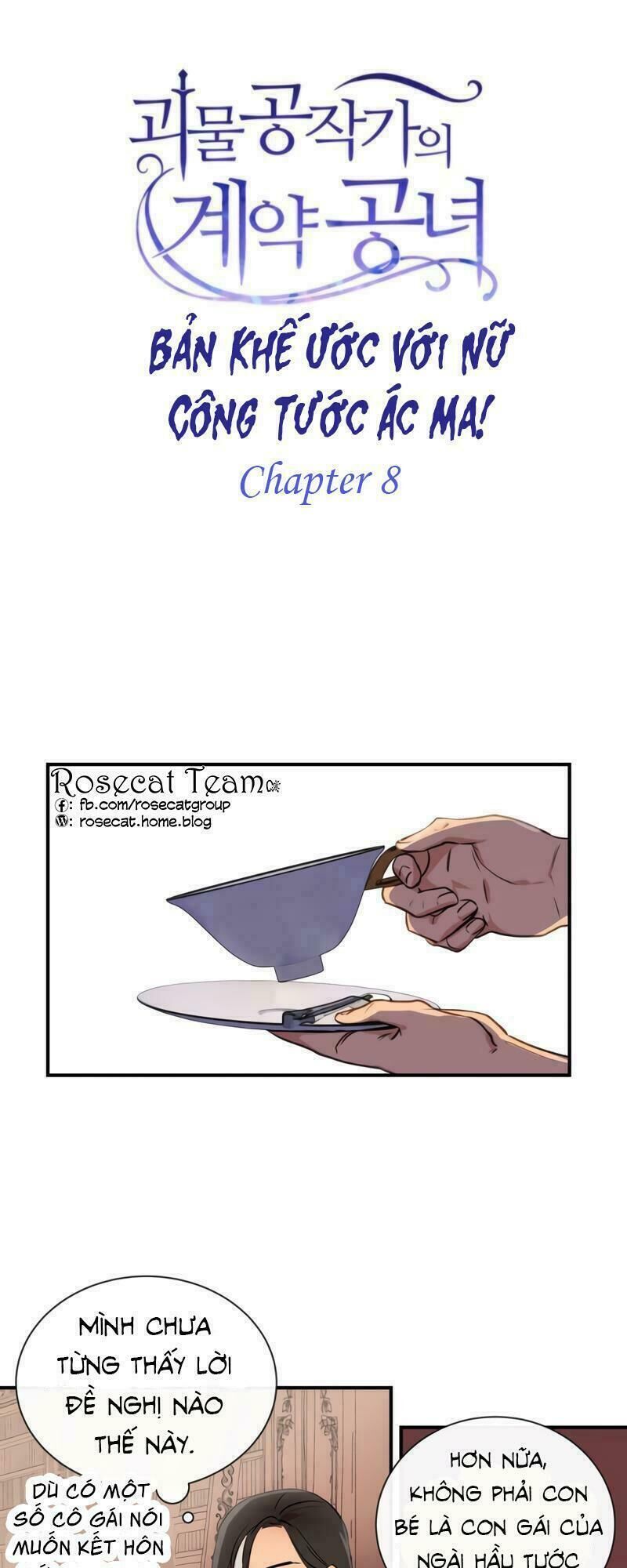 Bản Khế Ước Với Nữ Công Tước Ác Ma Chap 8 - Next Chap 9
