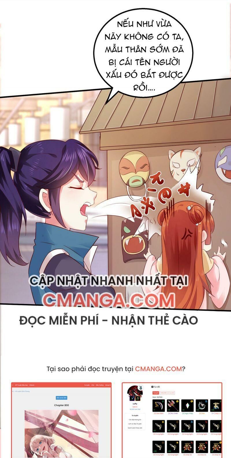 Ma Quân Bá Sủng: Thiên Tài Manh Bảo Cùng Phúc Hắc Mẫu Thân Chap 5 - Next Chap 6