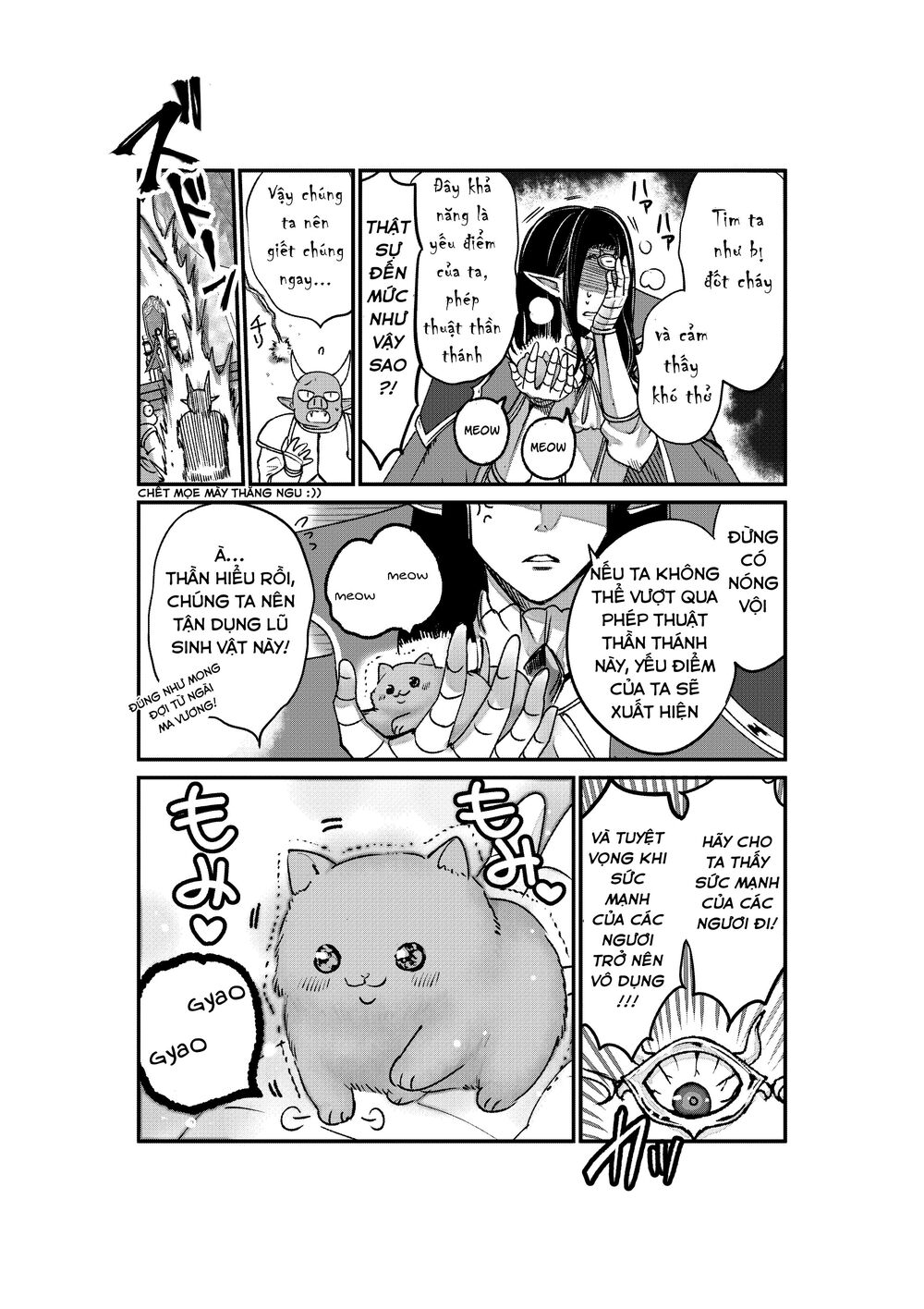 Câu Chuyện Về Một Bé Mèo Được Đầu Thai Ở Một Thế Giới Không Có Mèo Chap 6 - Next Chap 7