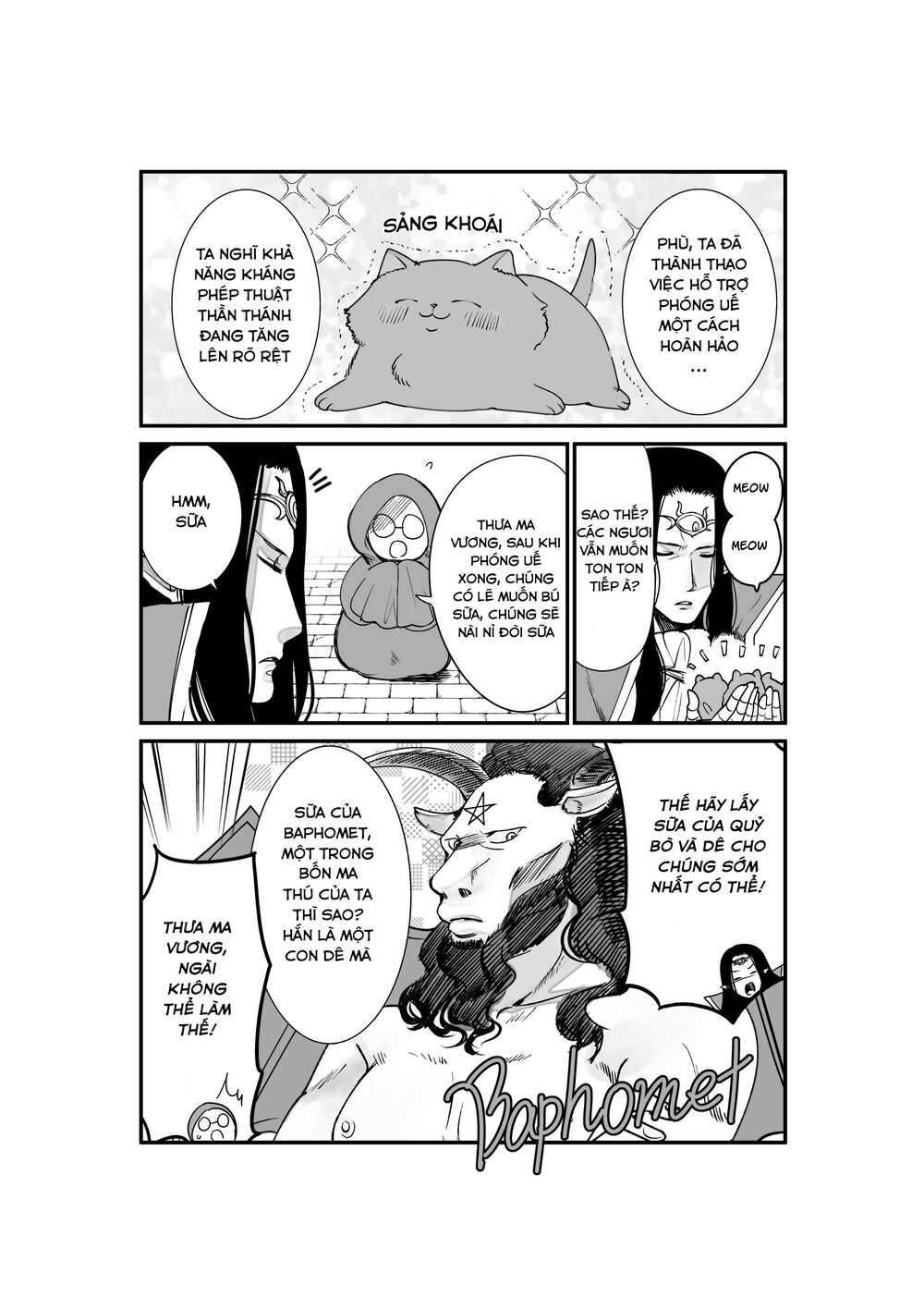 Câu Chuyện Về Một Bé Mèo Được Đầu Thai Ở Một Thế Giới Không Có Mèo Chap 8 - Next Chap 9