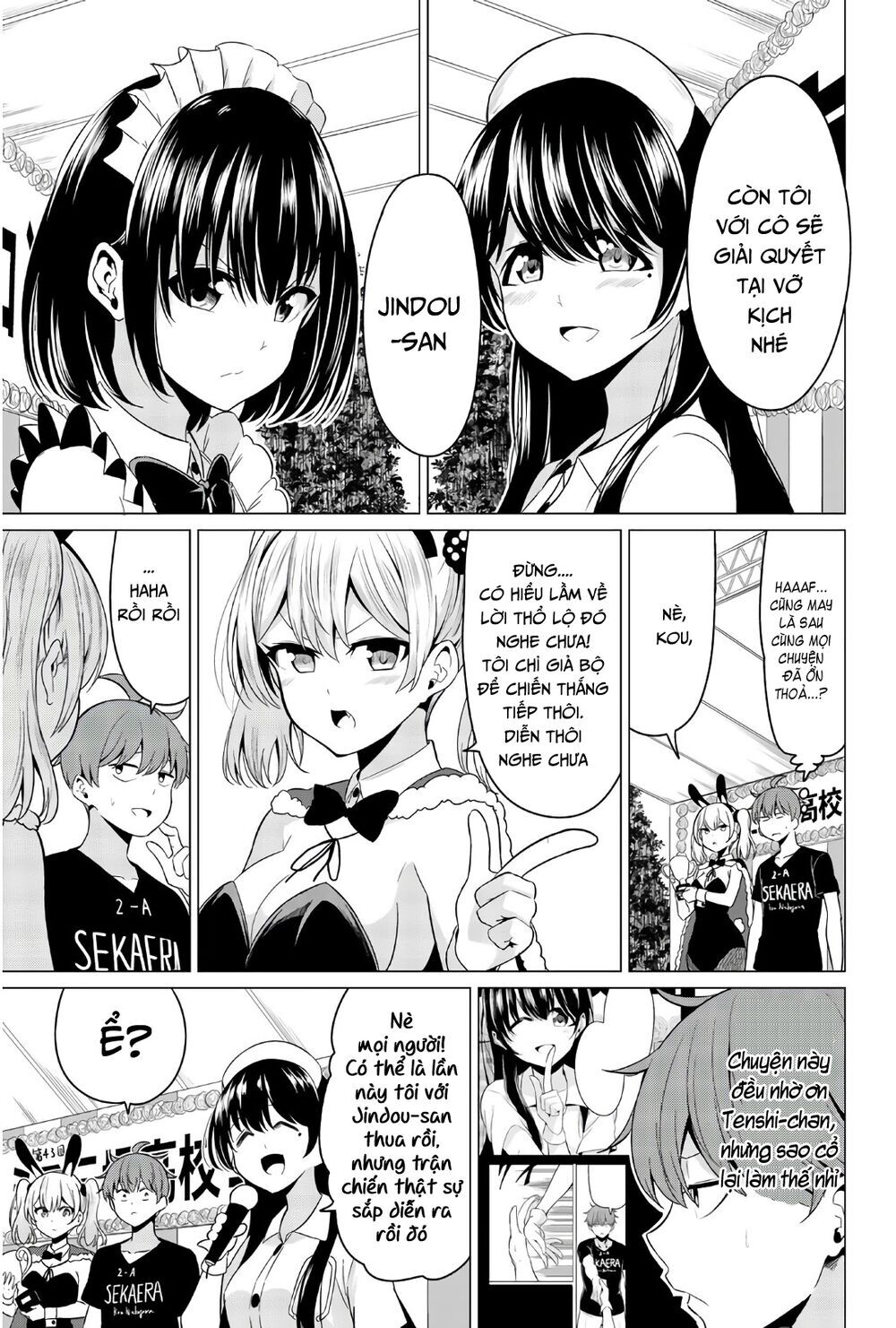 Sekai Ka Kanojo Ka Erabenai Chap 27 - Next Chap 28
