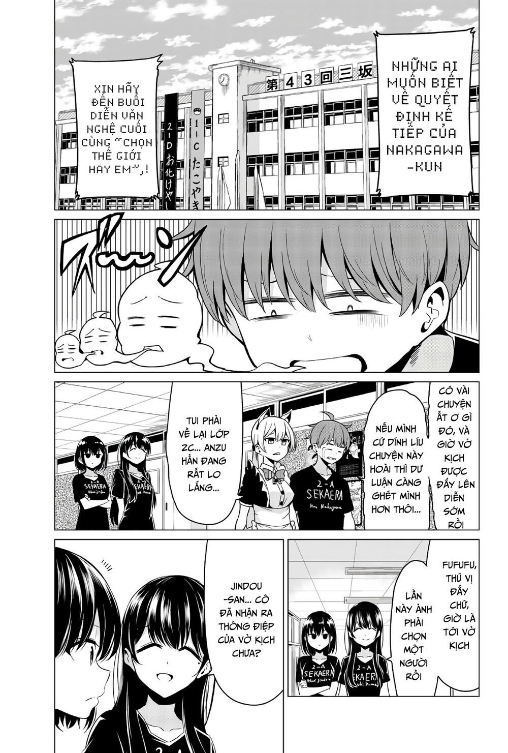 Sekai Ka Kanojo Ka Erabenai Chap 27 - Next Chap 28