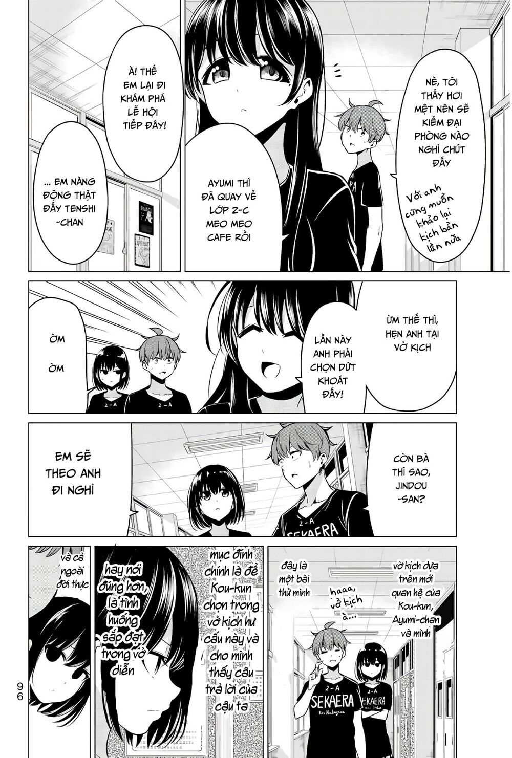 Sekai Ka Kanojo Ka Erabenai Chap 27 - Next Chap 28