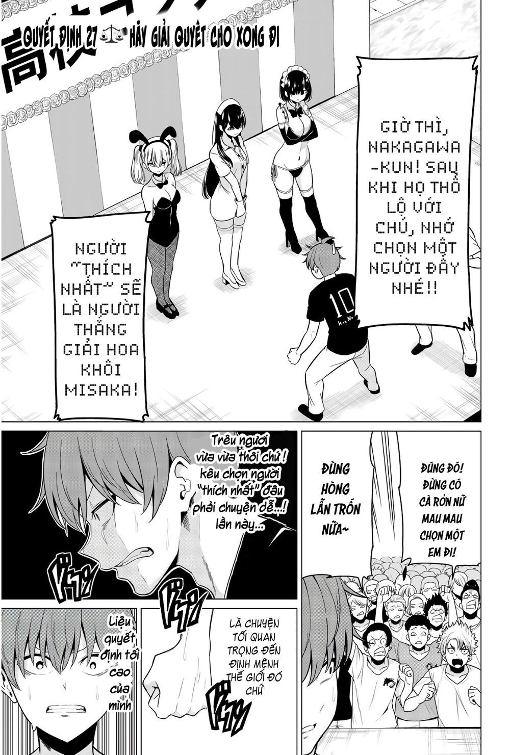 Sekai Ka Kanojo Ka Erabenai Chap 27 - Next Chap 28