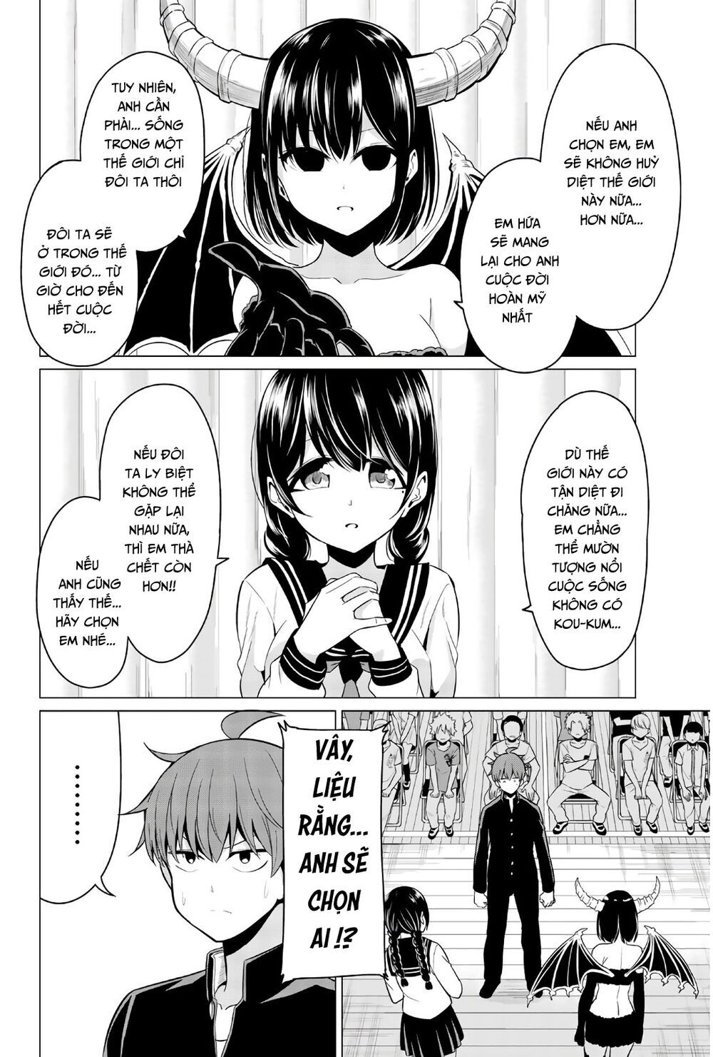 Sekai Ka Kanojo Ka Erabenai Chap 27 - Next Chap 28