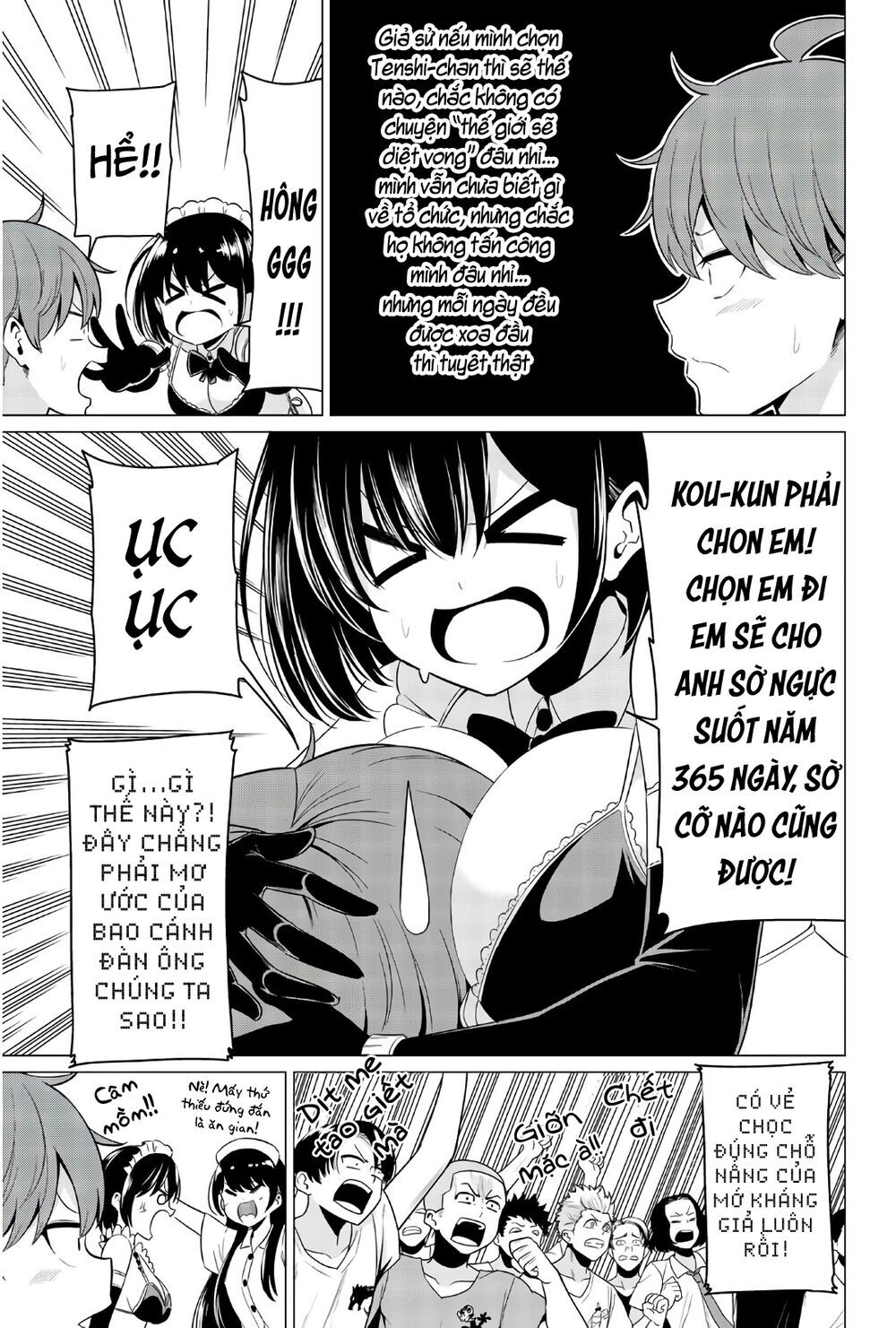 Sekai Ka Kanojo Ka Erabenai Chap 27 - Next Chap 28
