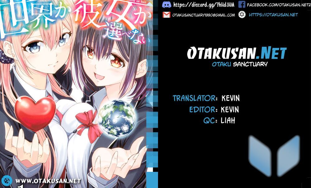 Sekai Ka Kanojo Ka Erabenai Chap 28 - Next Chap 29