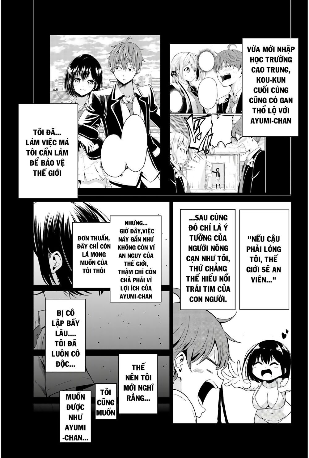 Sekai Ka Kanojo Ka Erabenai Chap 28 - Next Chap 29