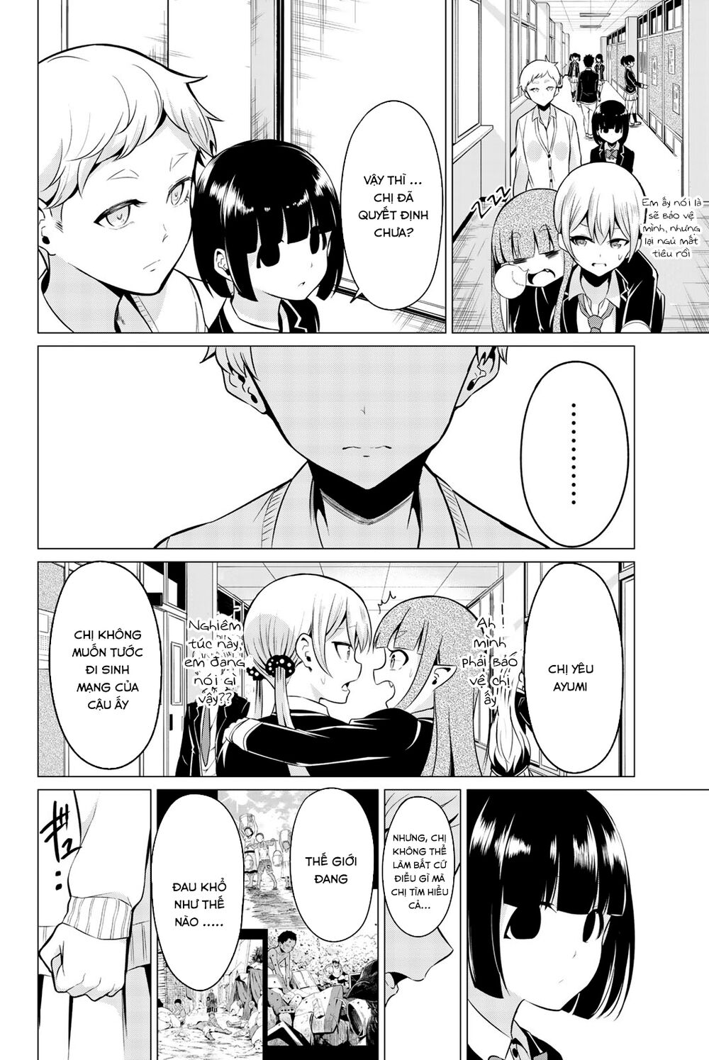 Sekai Ka Kanojo Ka Erabenai Chap 33 - Next Chap 34