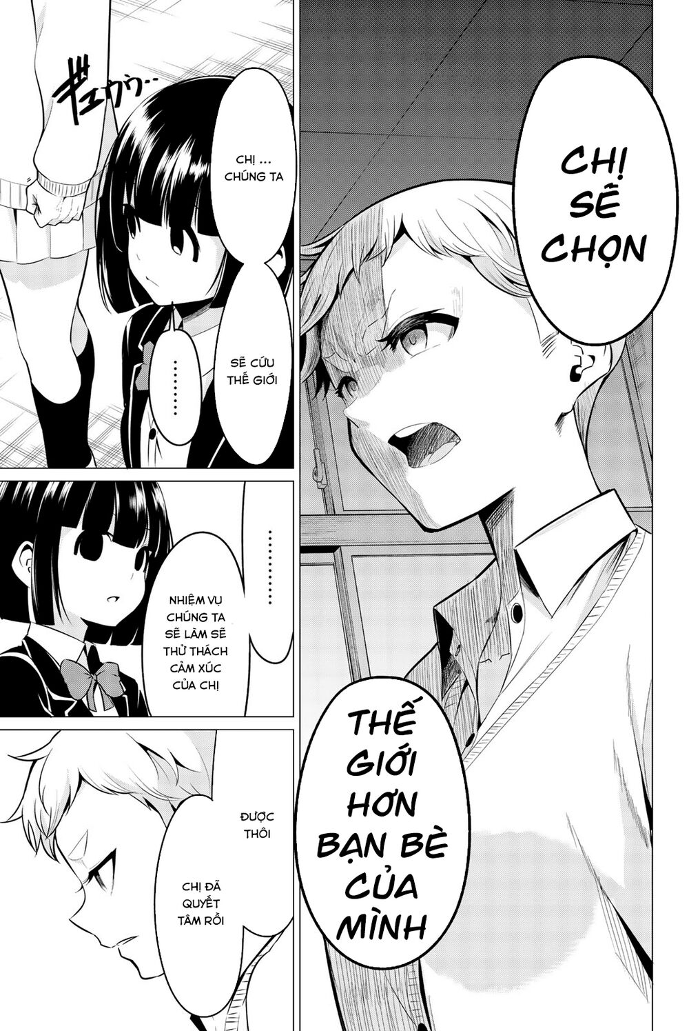 Sekai Ka Kanojo Ka Erabenai Chap 33 - Next Chap 34