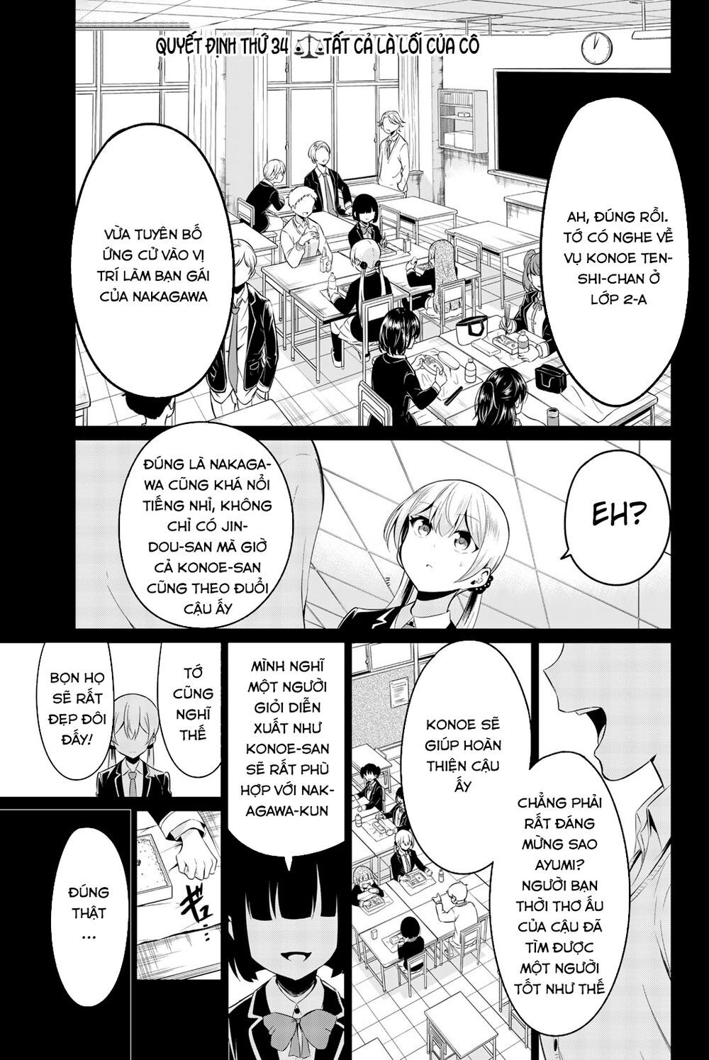 Sekai Ka Kanojo Ka Erabenai Chap 34 - Next Chap 35