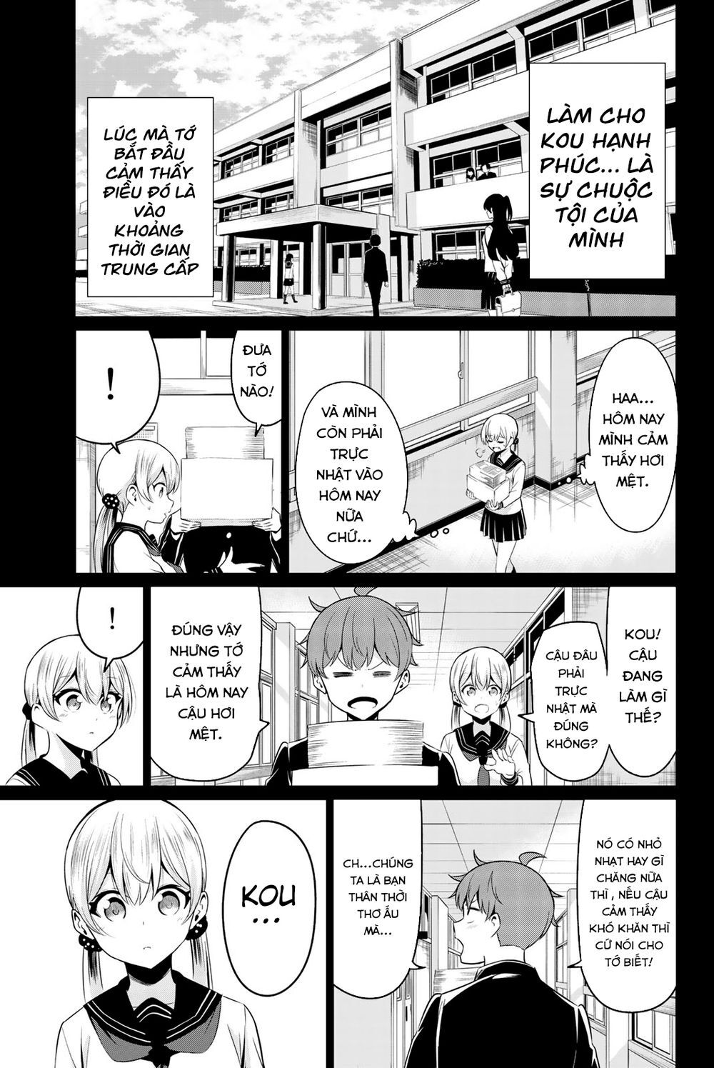 Sekai Ka Kanojo Ka Erabenai Chap 34 - Next Chap 35
