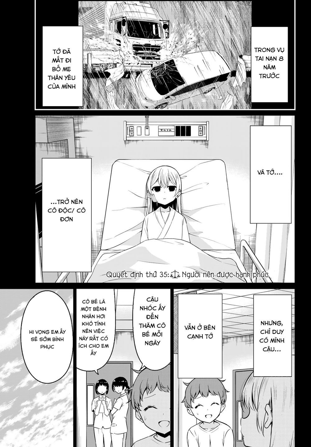 Sekai Ka Kanojo Ka Erabenai Chap 35 - Next Chap 36
