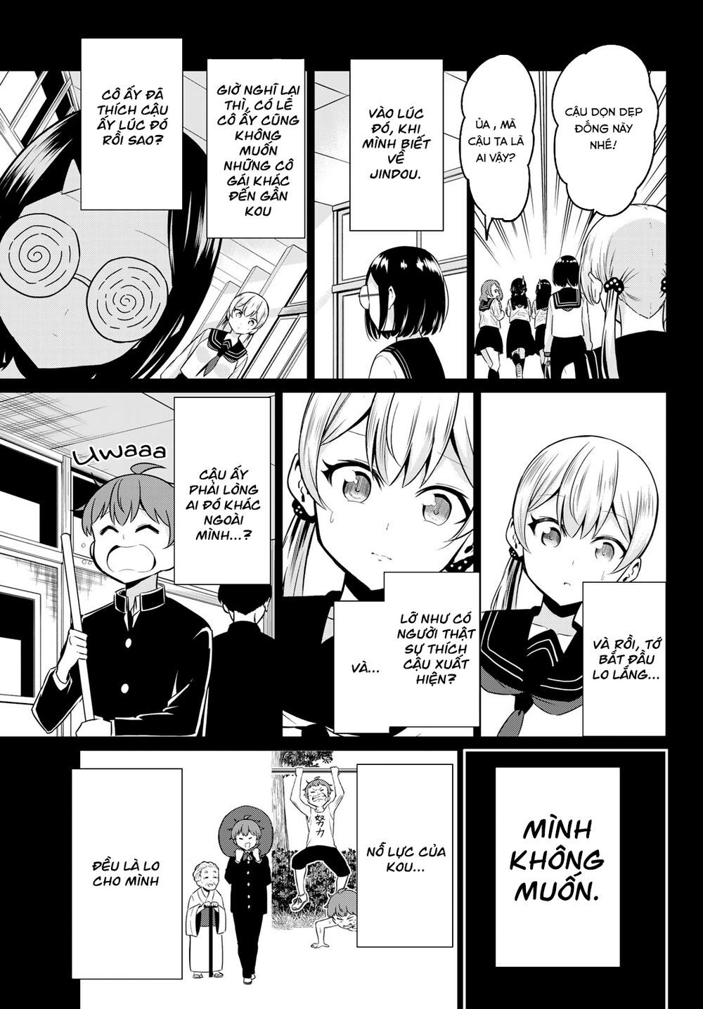 Sekai Ka Kanojo Ka Erabenai Chap 35 - Next Chap 36