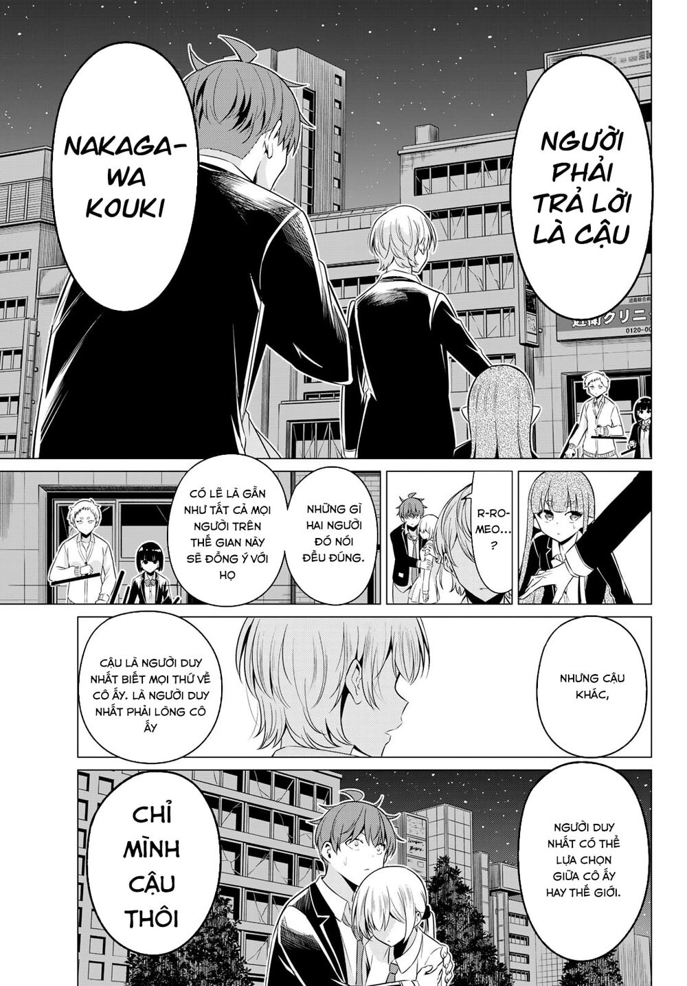 Sekai Ka Kanojo Ka Erabenai Chap 37 - Next Chap 38