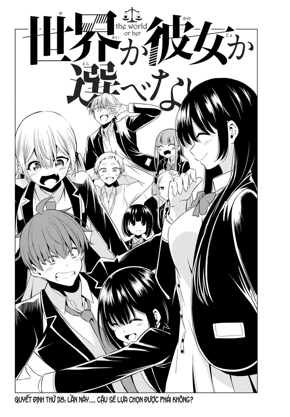 Sekai Ka Kanojo Ka Erabenai Chap 38 - Next Chap 39