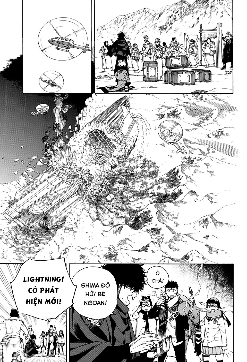 Ao No Exorcist Chap 128 - Next Chap 129