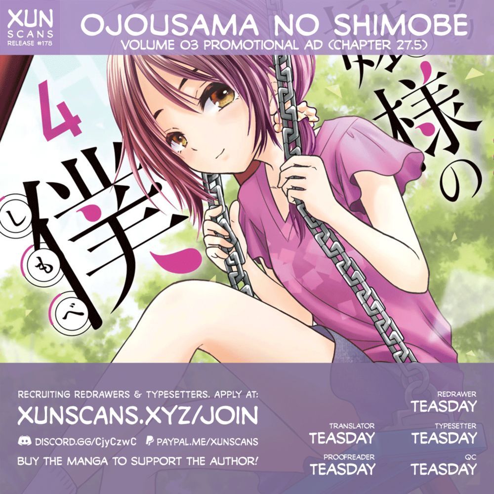 Ojousama No Shimobe Chap 26.5 - Next Chap 27