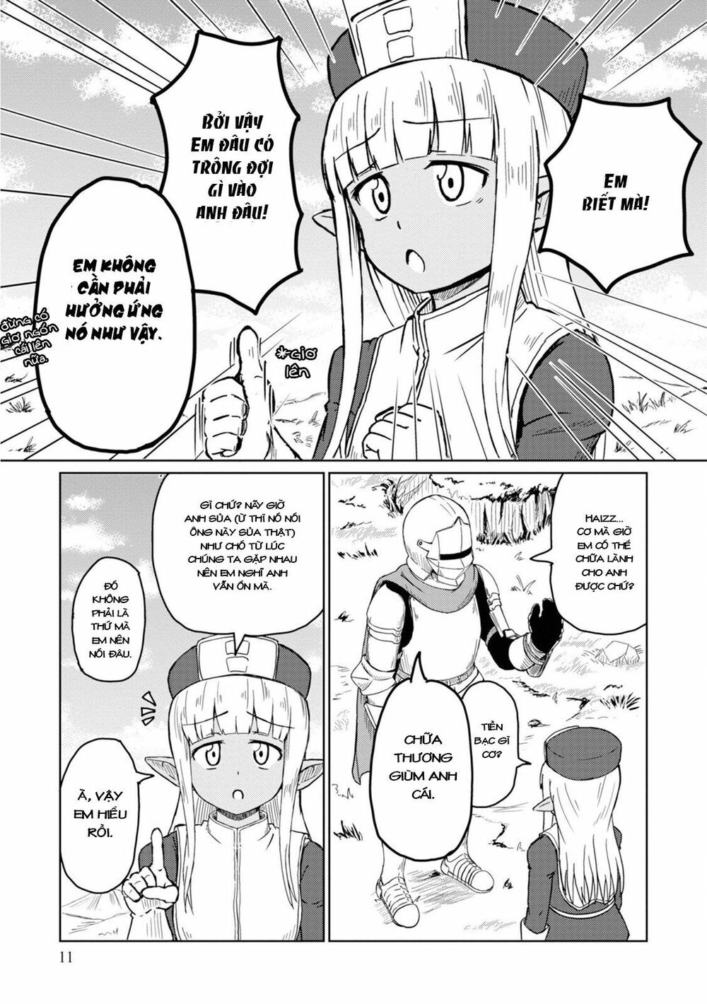 Kono Healer Mendokusai Chap 1 - Next Chap 2