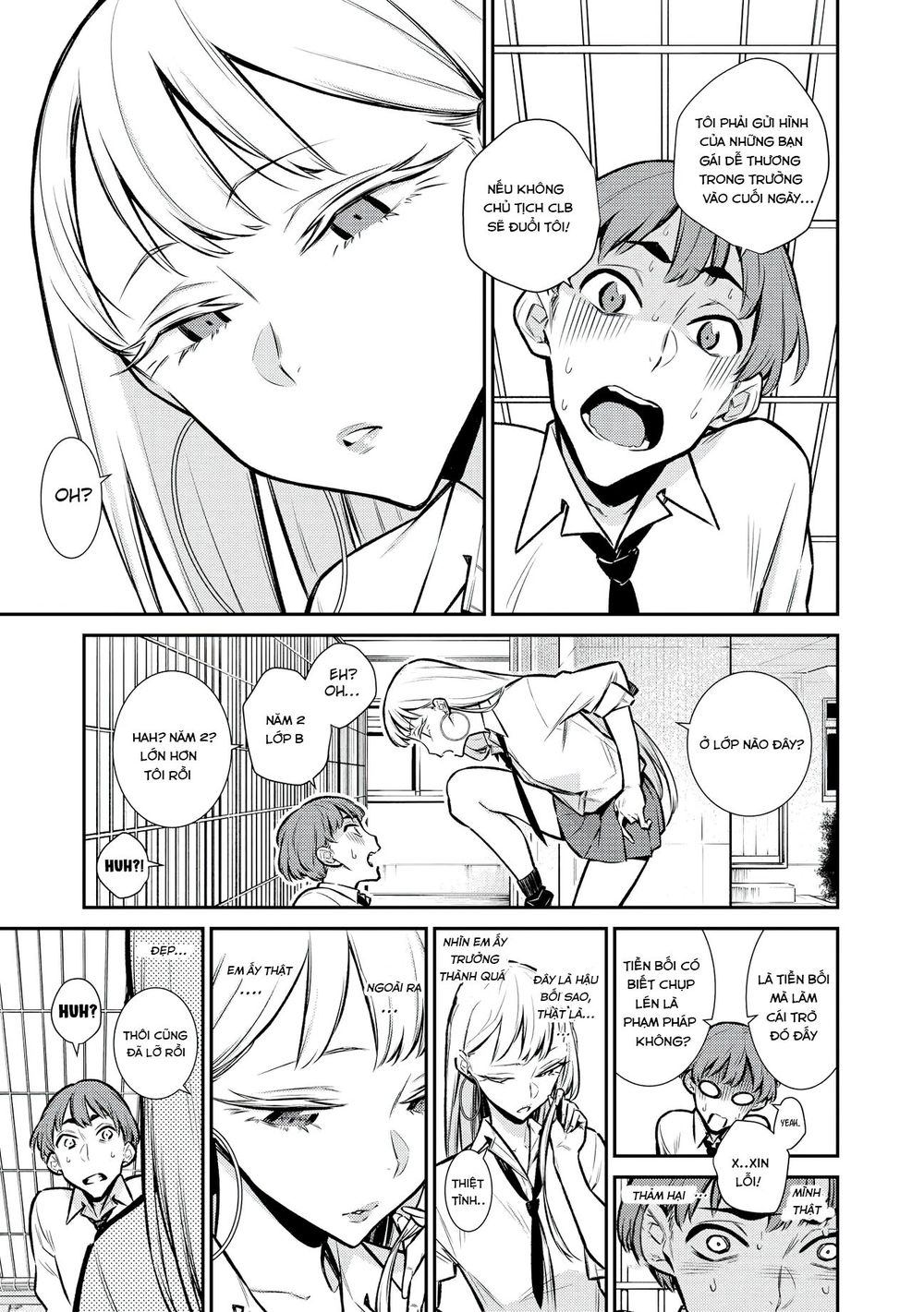 Just Flirting With A Cute, Annoying Kouha Chap 1 - Next Chap 2