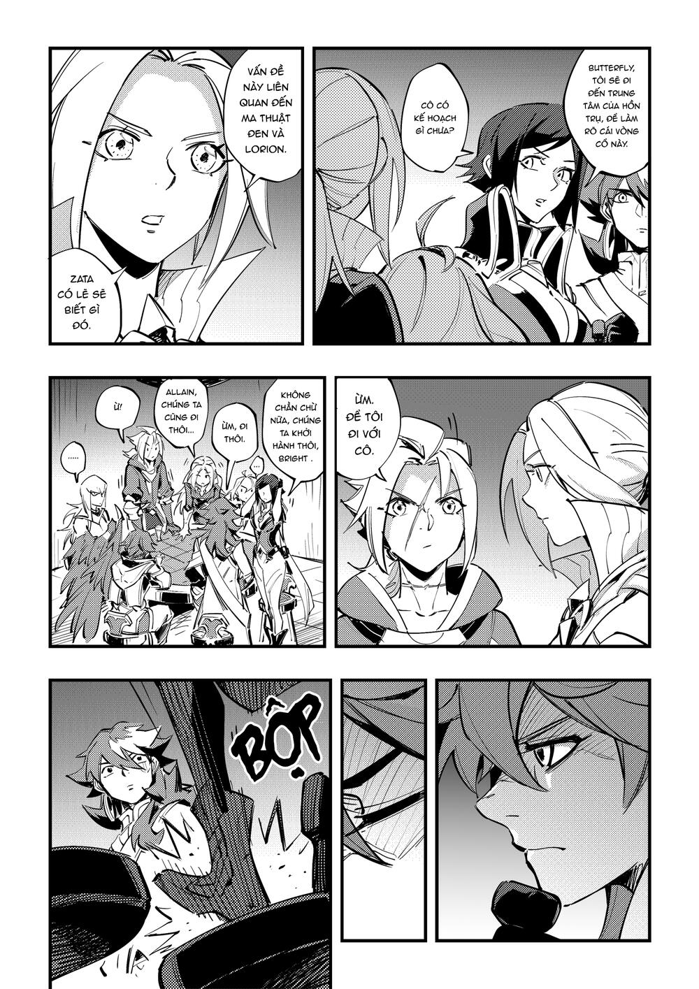 Liên Quân Mobile - Ánh Sáng & Bóng Tối Chap 5 - Next Chap 6