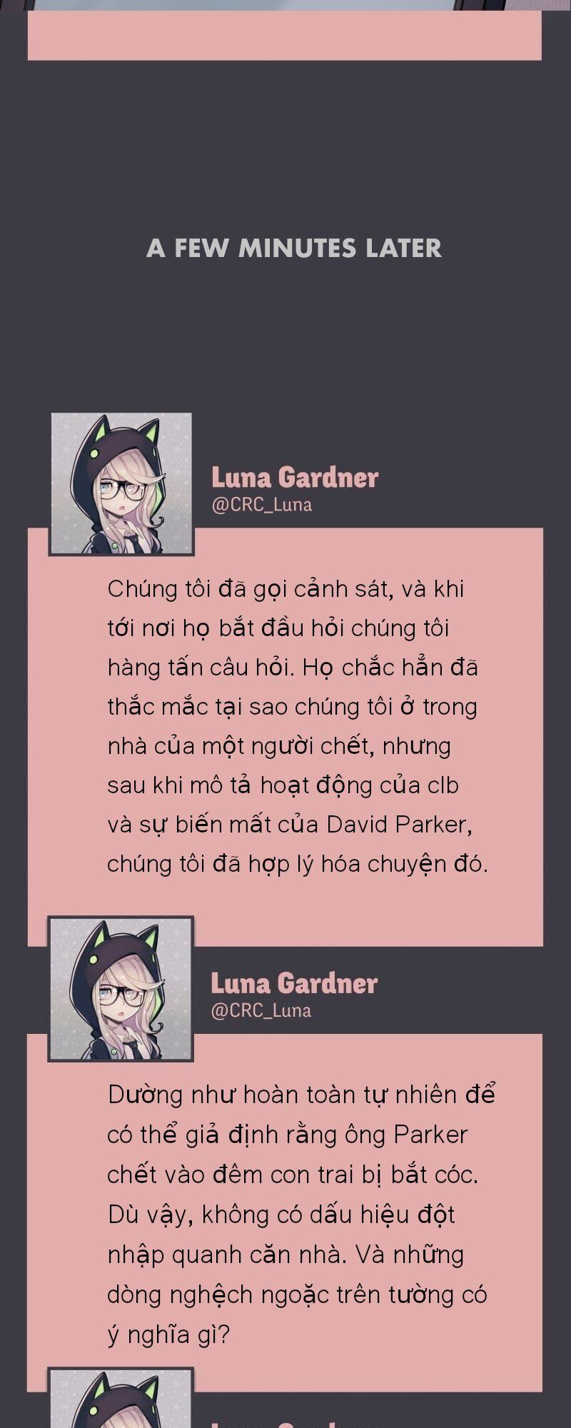 Câu Lạc Bộ Học Thuyết Âm Mưu Chap 4 - Next Chap 5