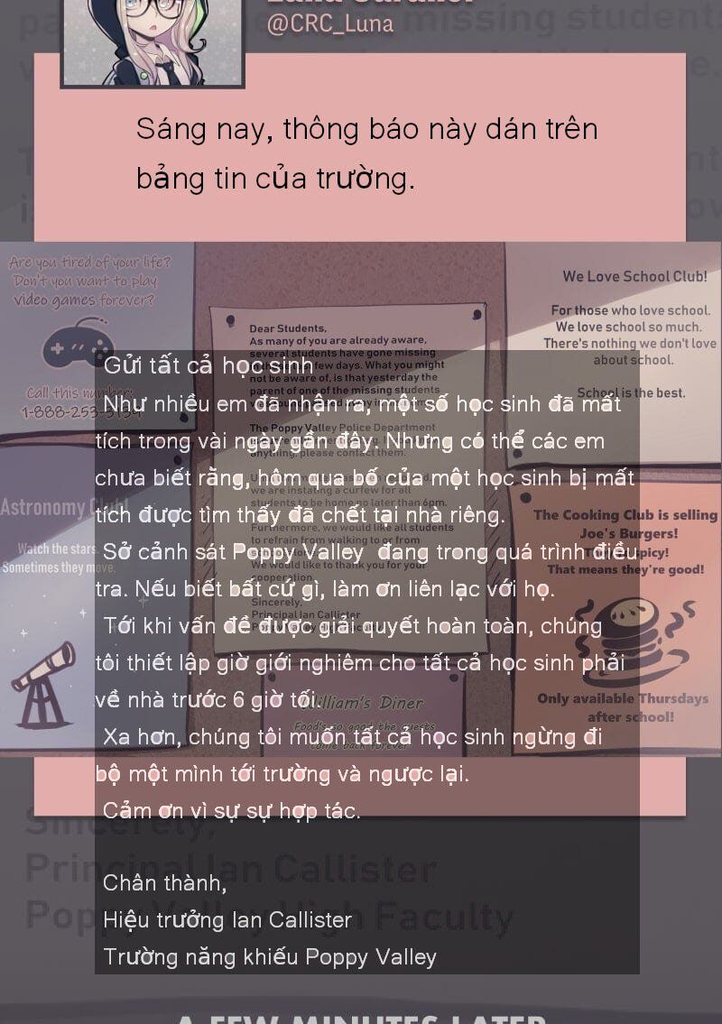 Câu Lạc Bộ Học Thuyết Âm Mưu Chap 4 - Next Chap 5