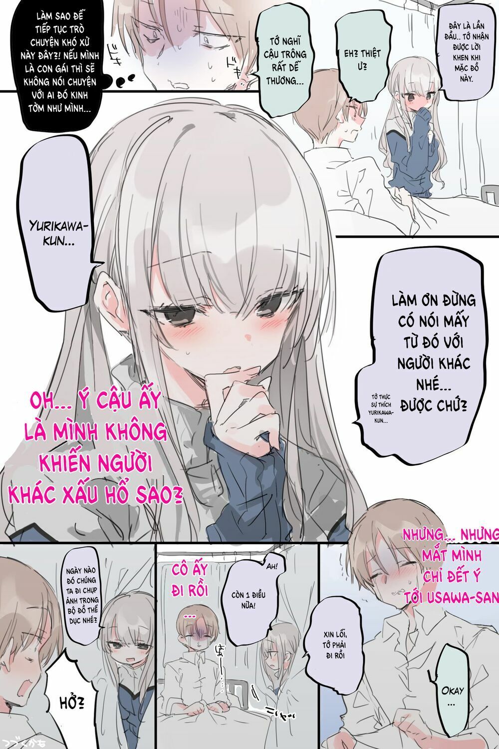 Cô Bạn Dễ Thương Cùng Bàn Chap 3 - Next Chap 4