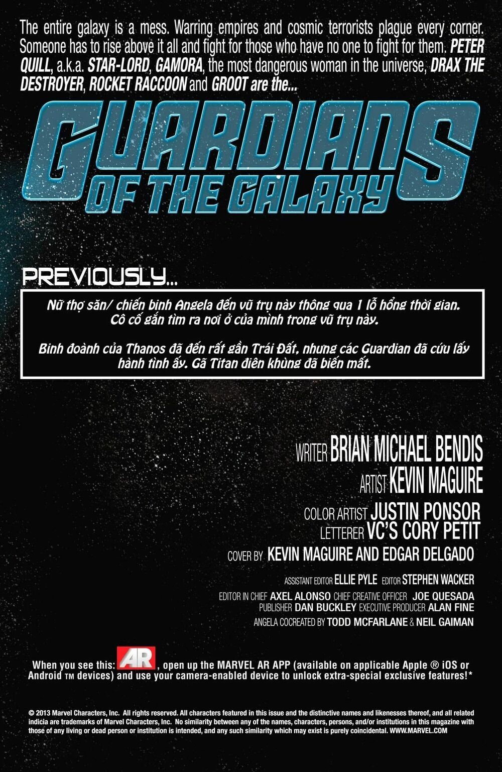 Guardians Of The Galaxy V3 2013 - Trang 2