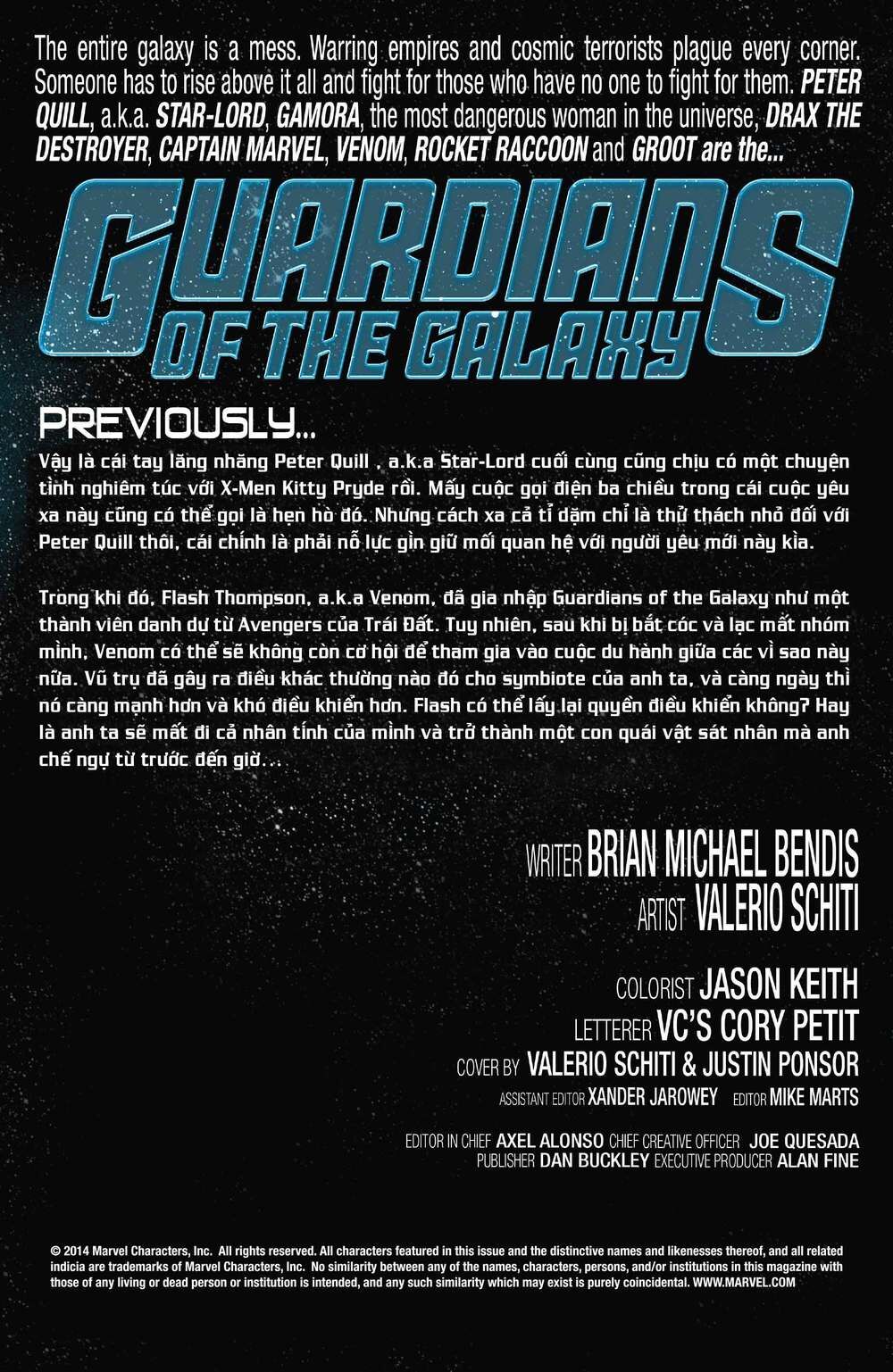 Guardians Of The Galaxy V3 2013 - Trang 2