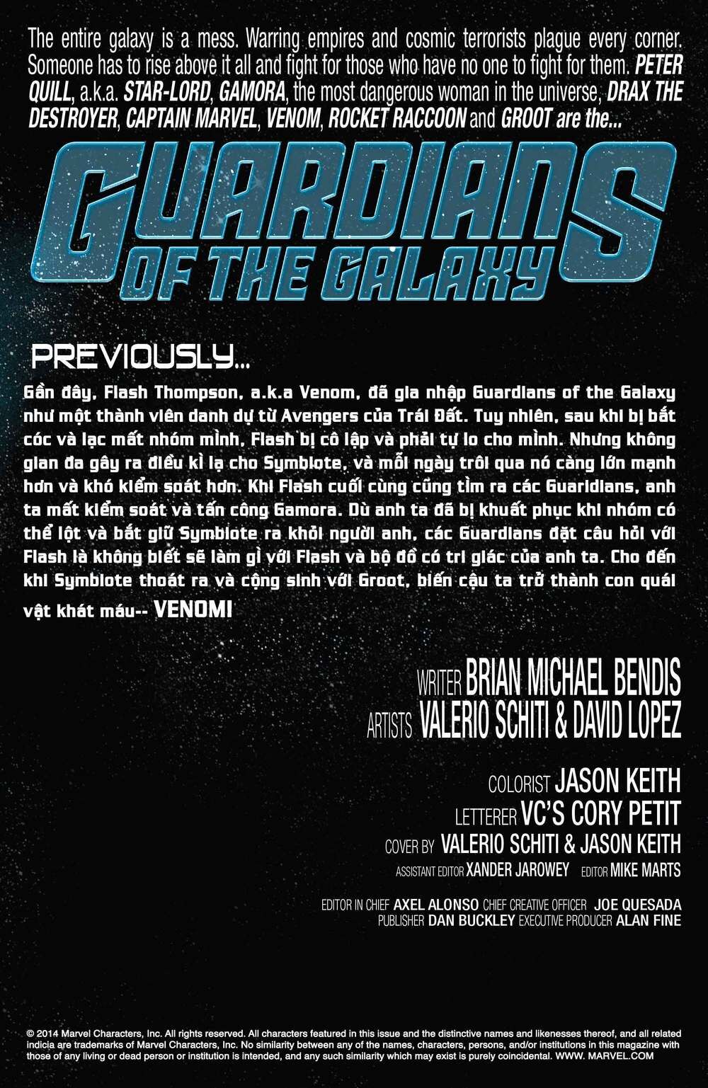 Guardians Of The Galaxy V3 2013 - Trang 2