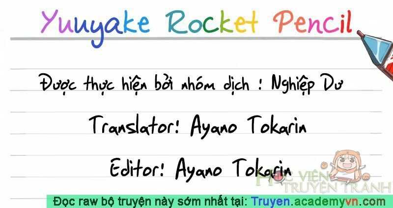 Yuuyake Rocket Pencil - Trang 1