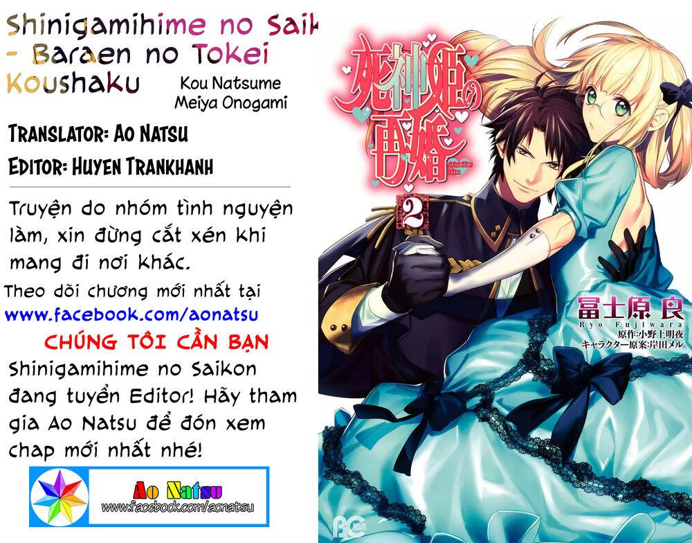 Shinigamihime No Saikon - Baraen No Tokei Koushaku - Trang 1