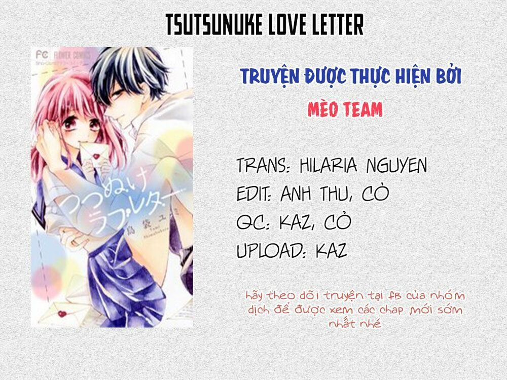 Tsutsunuke Love Letter - Trang 1