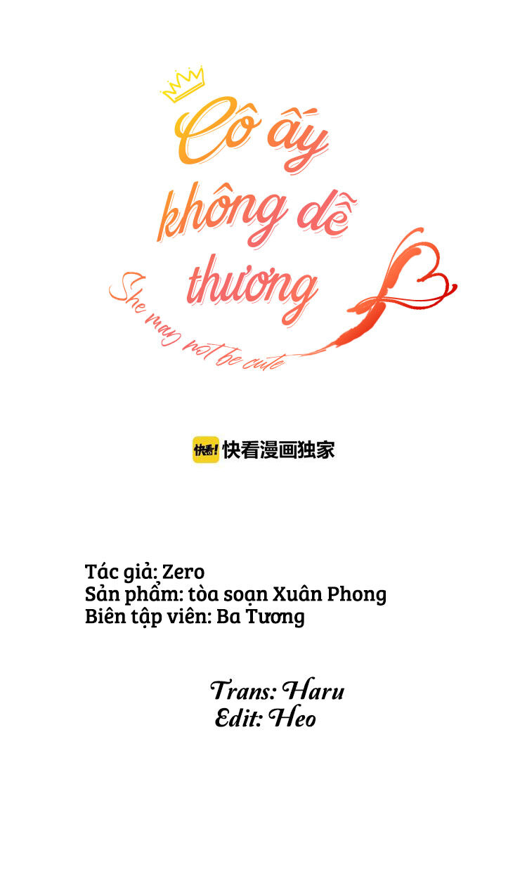 Cô Ấy Không Đáng Yêu - Trang 2