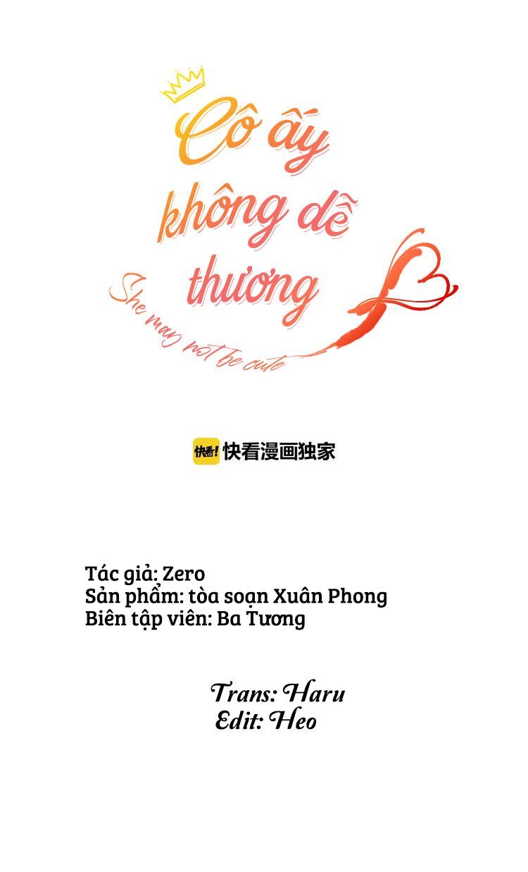 Cô Ấy Không Đáng Yêu - Trang 2