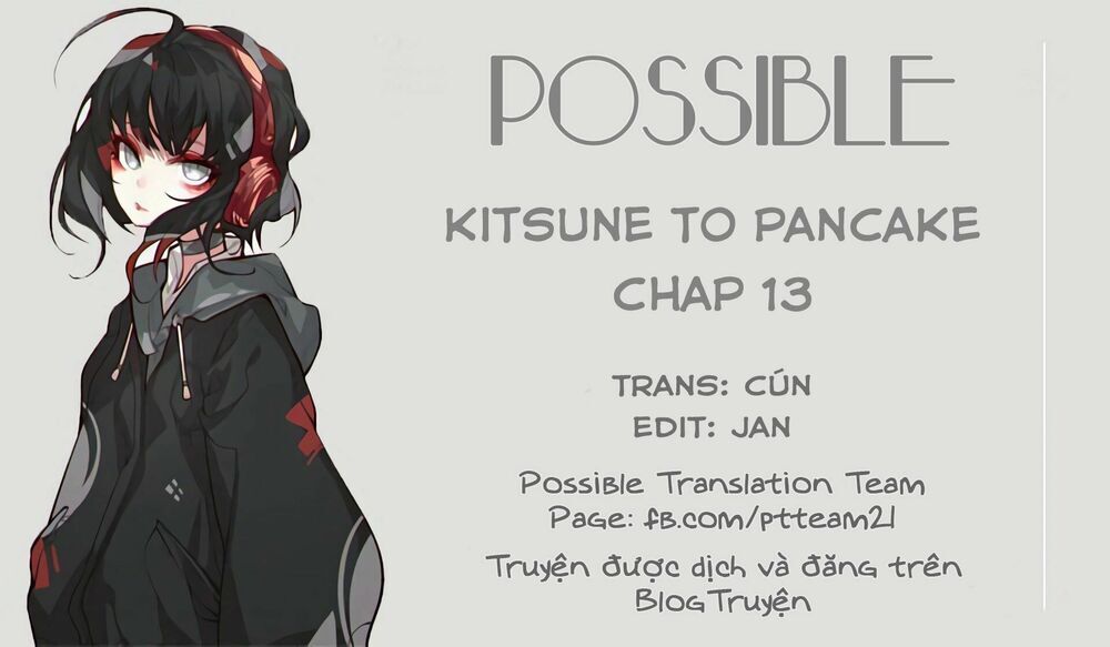 Kitsune To Pancake - Trang 1