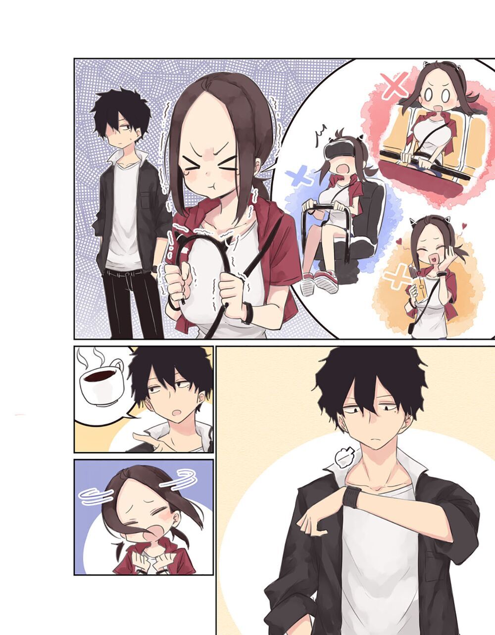 Senpai Kara Me Ga Hanasenai Senpai Kara Me Ga Hanasenai To Aru Kaishain No Nichijou Chap 8 Next