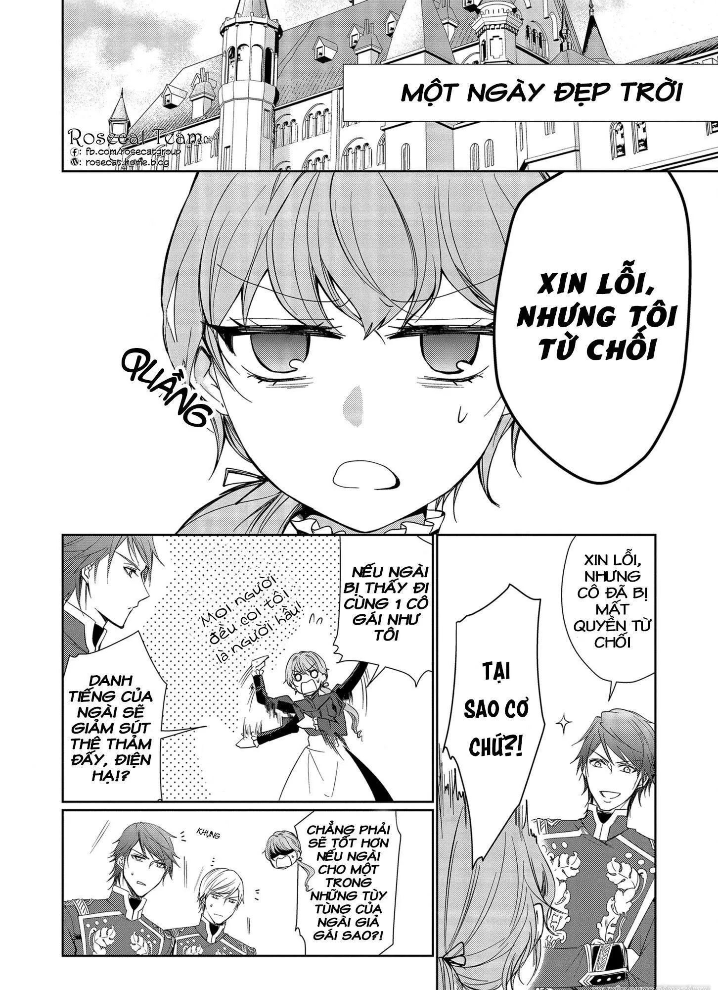 Con Gái Bá Tước Bỗng Thành Vị Hôn Thê Của Thái Tử Điện Hạ Chap 2 - Next Chap 3