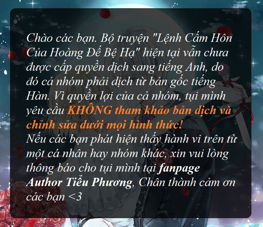 Lệnh Cấm Hôn Của Hoàng Đế Bệ Hạ - Trang 2