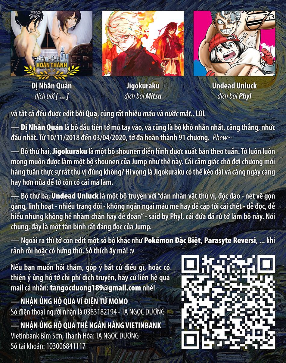 Bất Tử Và Bất Hạnh Chap 24 - Next Chap 25