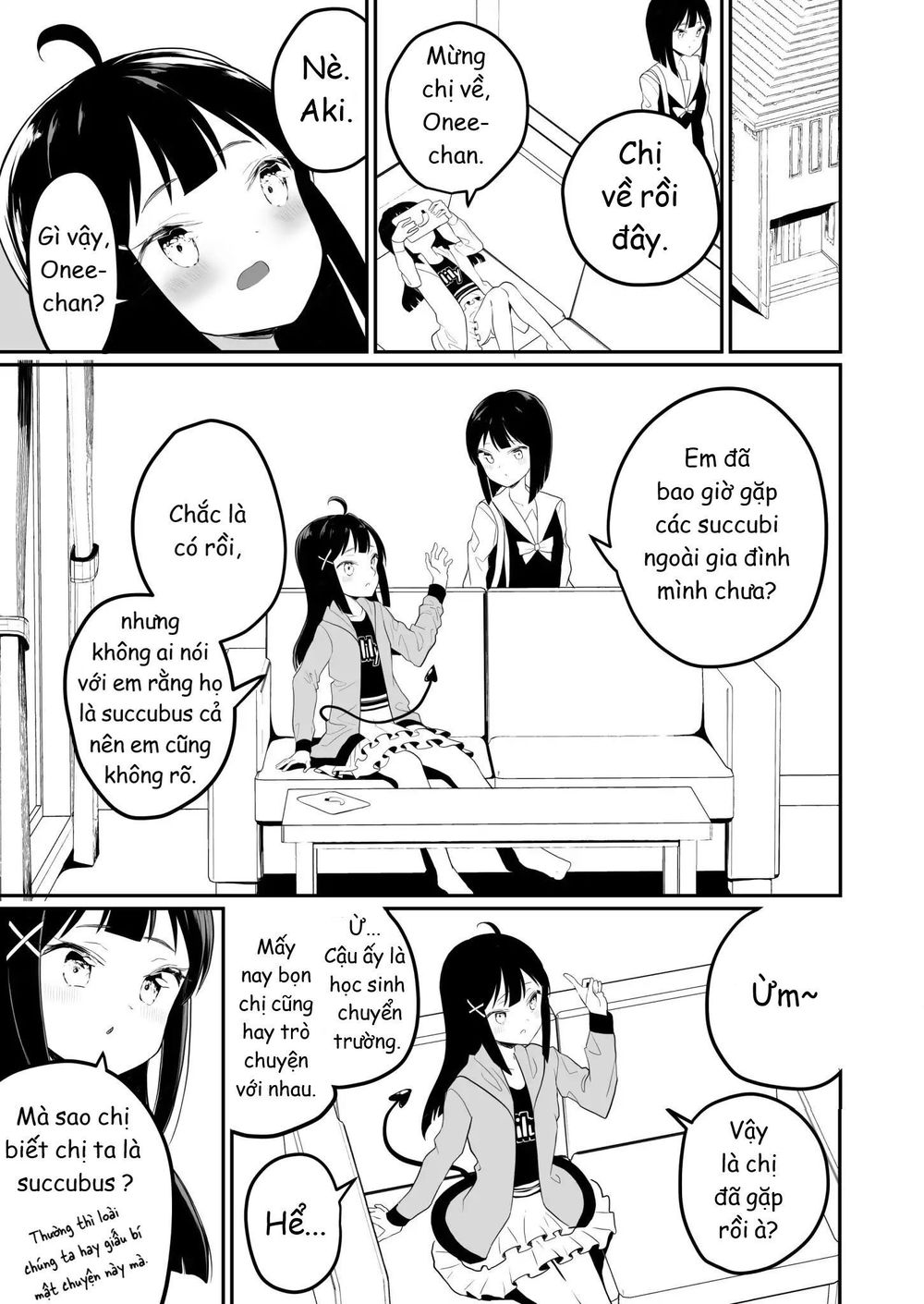 A Succubus Yuri Story - Trang 1