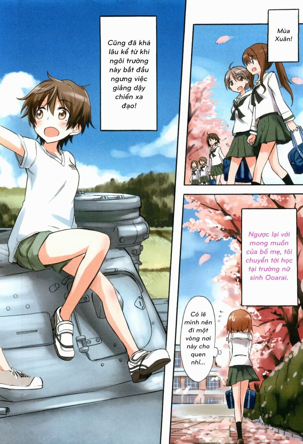 Girls Und Panzer - Little Army - Trang 1