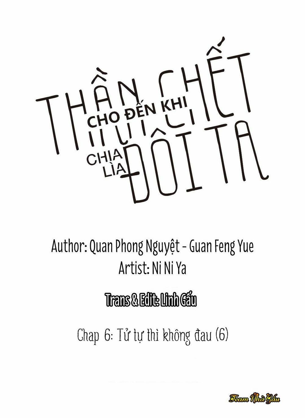 Cho Đến Khi Thần Chết Chia Lìa Đôi Ta - Trang 1